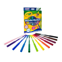 Plumones Punto Fino Wonder Markers Caja con 12 piezas Crayola