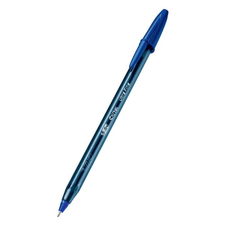 Bolígrafo Ultra Fino Azul Precision Y Suavidad C/12 piezas Bic