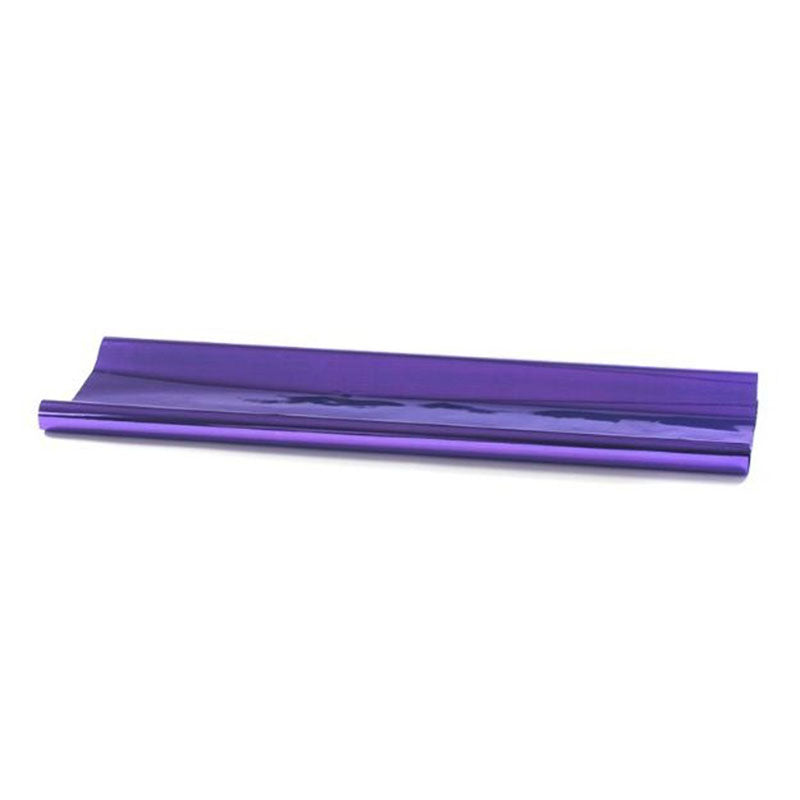 Papel Metalizado Liso Brillante Morado Rollo 25 mts Naviplastic