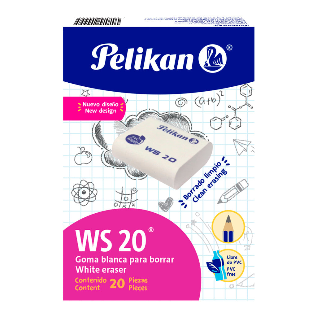 Borrador Blanco WS20 Pelikan