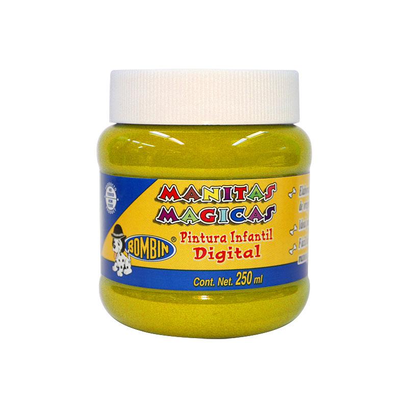 Pintura Digital Amarillo 250 ml Manitas Mágicas Bombin Bote Rodin