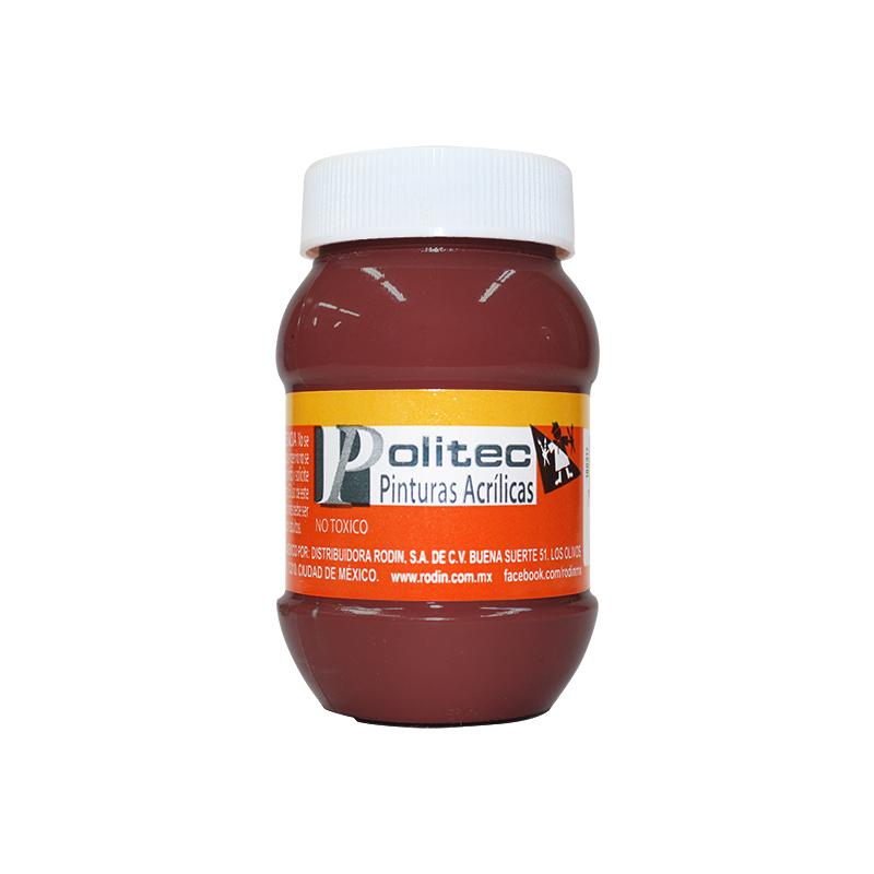 Pintura Acrílica Sombra Café 100 ml Politec Bote Rodin