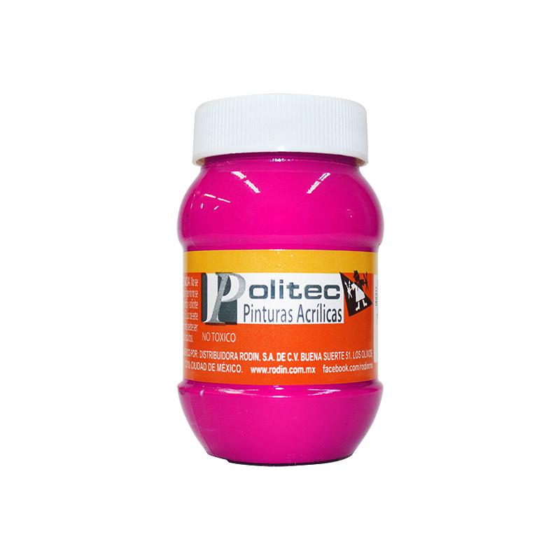 Pintura Acrílica Magenta 100 ml Politec Bote Rodin