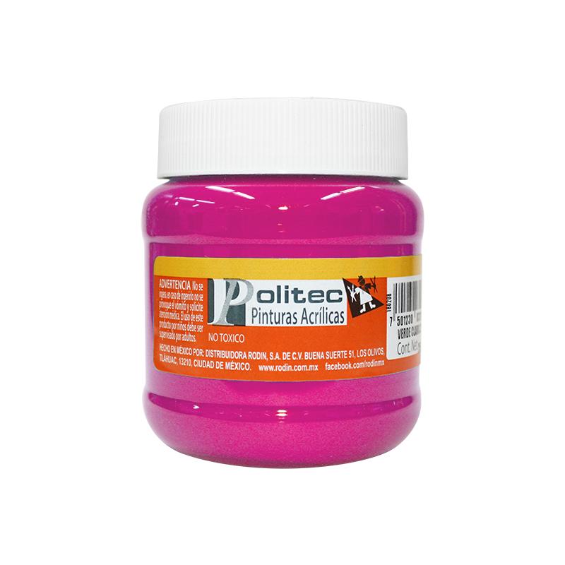 Pintura Acrílica Magenta 250 ml Politec Bote Rodin