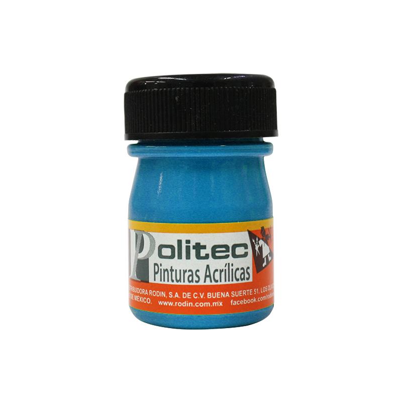 Pintura Acrílica Azul Cobalto 20 ml Politec Bote Rodin