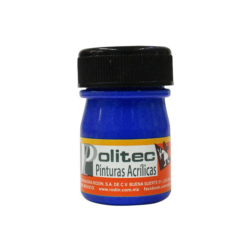 Pintura Acrílica Azul Ultramar 20 ml Politec Bote Rodin