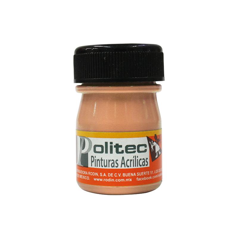 Pintura Acrílica Carne 20 ml Politec Bote Rodin