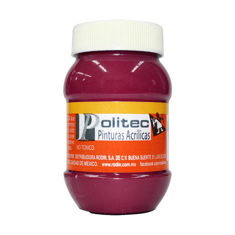 Pintura Acrílica Malva 100 ml Politec Bote Rodin