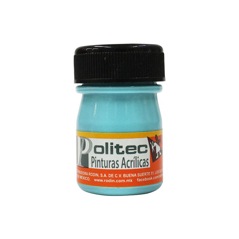 Pintura Acrilica Azul Pastel 20 ml Politec Bote Rodin