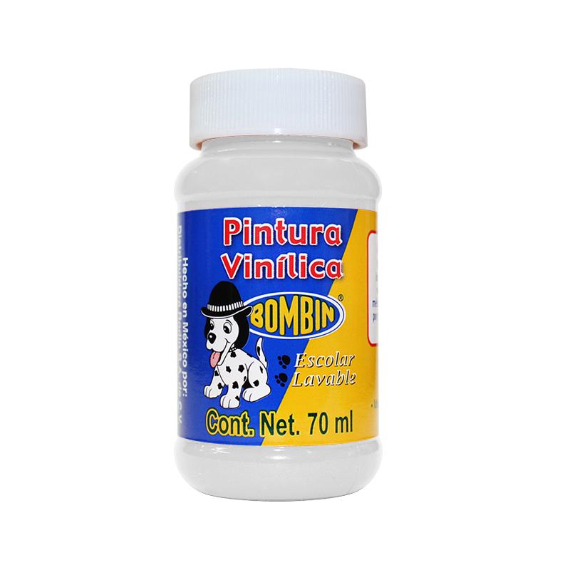 Pintura Vinilica Blanco 70 ml Bombin Bote Rodin