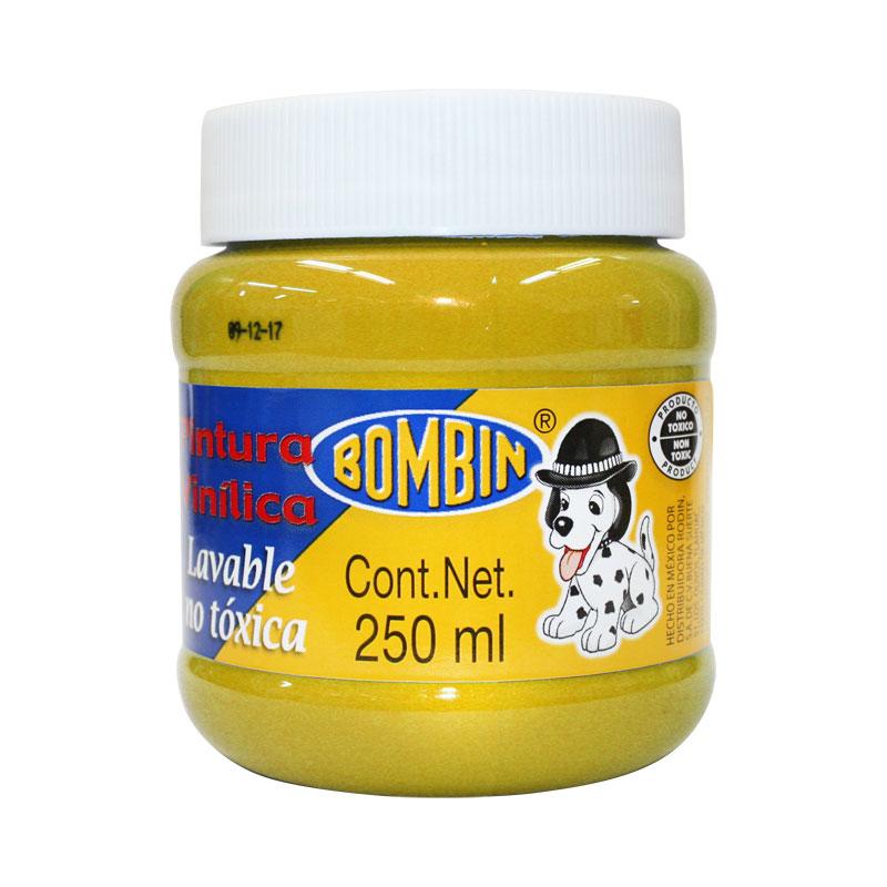 Pintura Vinílica Amarillo 250 ml Bombin Bote Rodin