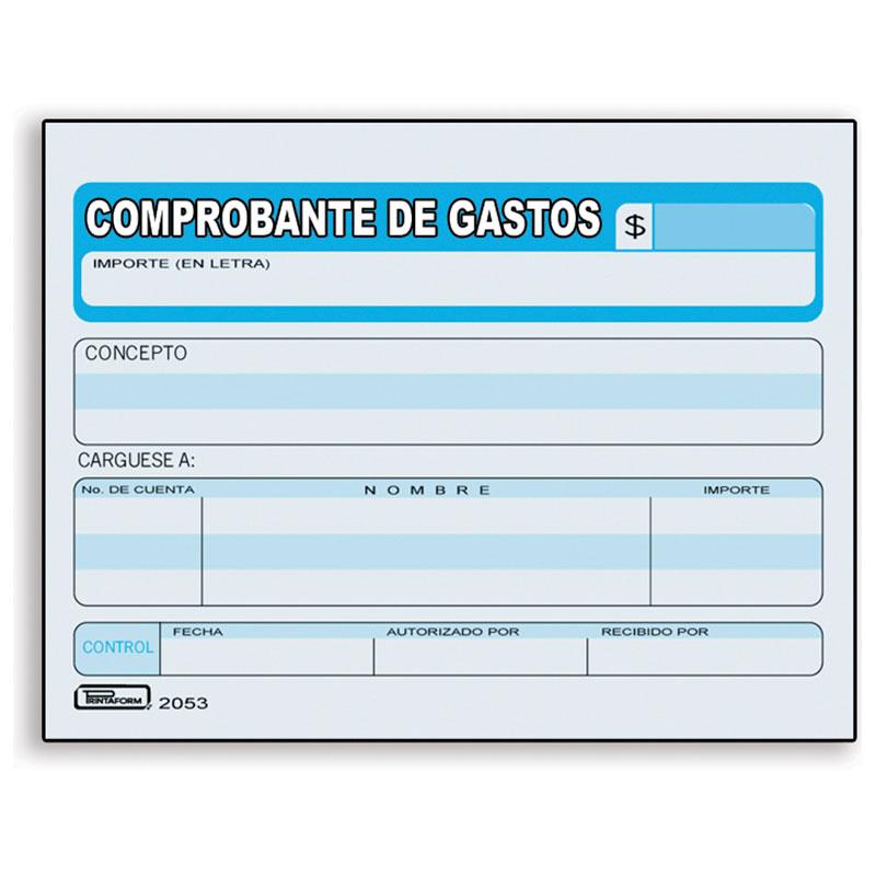 Block Comprobante de Gastos #2035 Printaform