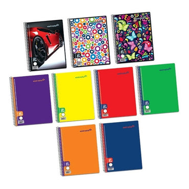 Cuaderno Espiral Francés Cuadro Grande 100 hjs Estrella