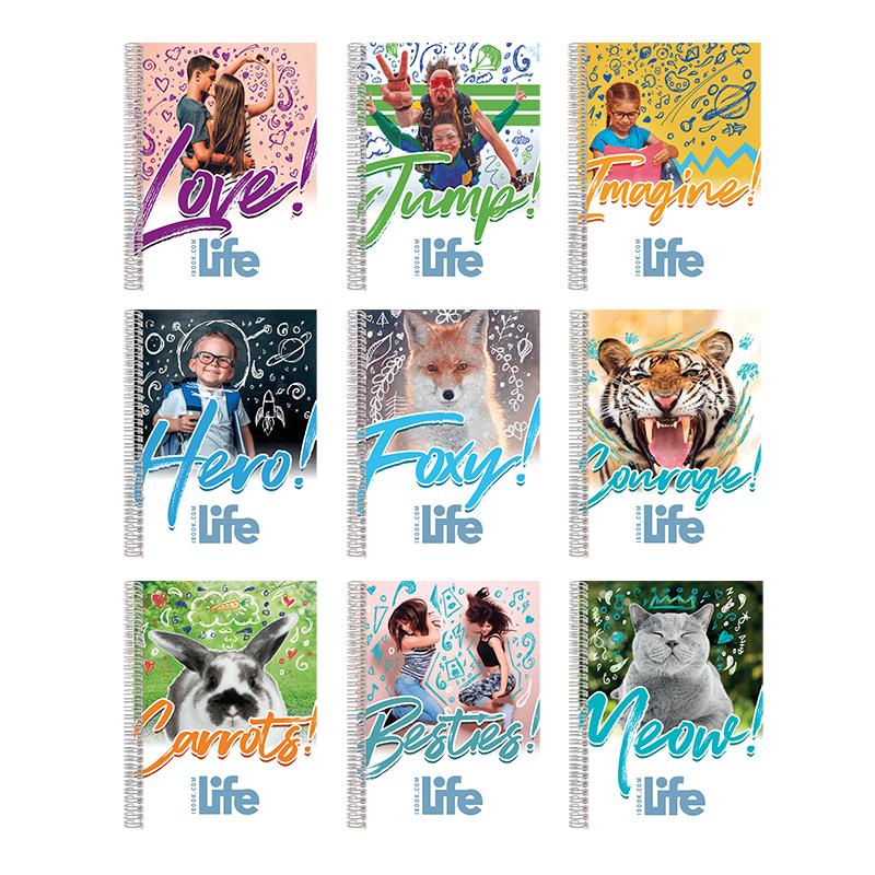 Cuaderno Profesional Doble Arillo Raya 200 hjs Life (2019) Ibook