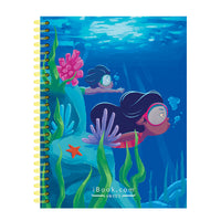 Cuaderno Profesional Doble Arillo Cuadro Grande 100 hjs Sweet 2023 Ibook