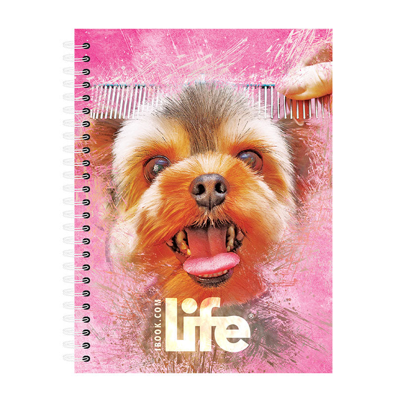 Cuaderno Profesional Doble Arillo Cuadro Grande 100 hjs Life 2023 Ibook