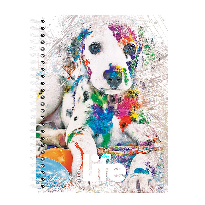 Cuaderno Profesional Doble Arillo Cuadro Grande 100 hjs Life 2023 Ibook