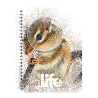 Cuaderno Profesional Doble Arillo Cuadro Grande 100 hjs Life 2023 Ibook