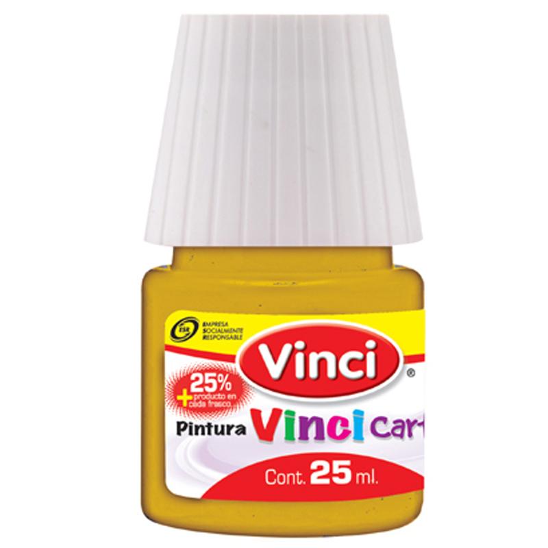 Pintura Cartel Amarillo Medio 25 ml Bote Vinci Dixon