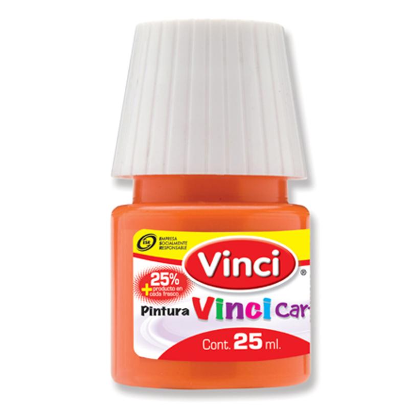 Pintura Cartel Rojo Naranja 25 ml Bote Vinci Dixon