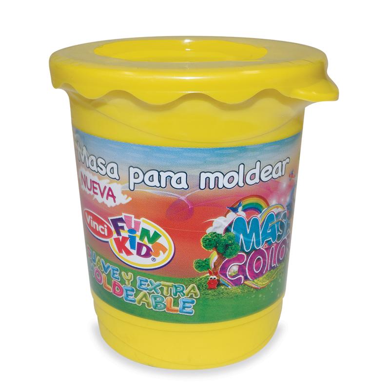 Masa para Moldear Amarillo 140 grs Fun Kids Dixon