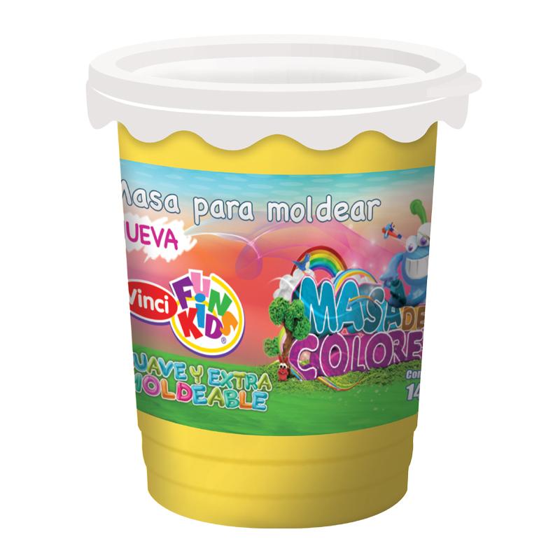 Masa P/Moldear Blanca 140 grs Fun Kids Dixon