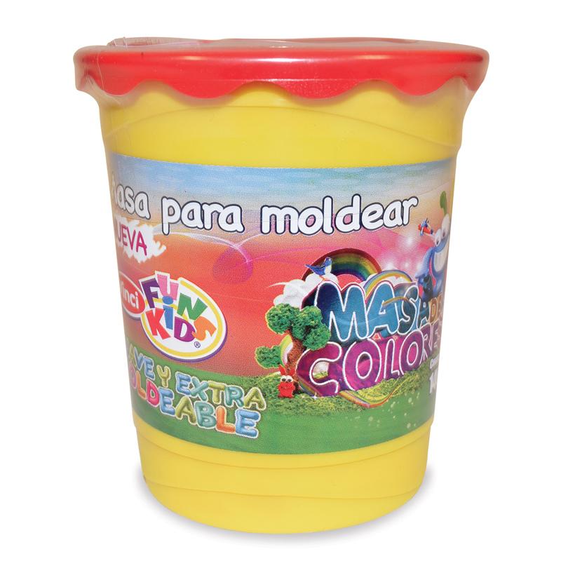 Masa P/Moldear Roja 140 grs Fun Kids Dixon