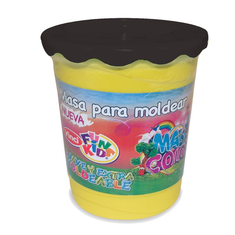 Masa P/Moldear Negro 140 grs Fun Kids Dixon