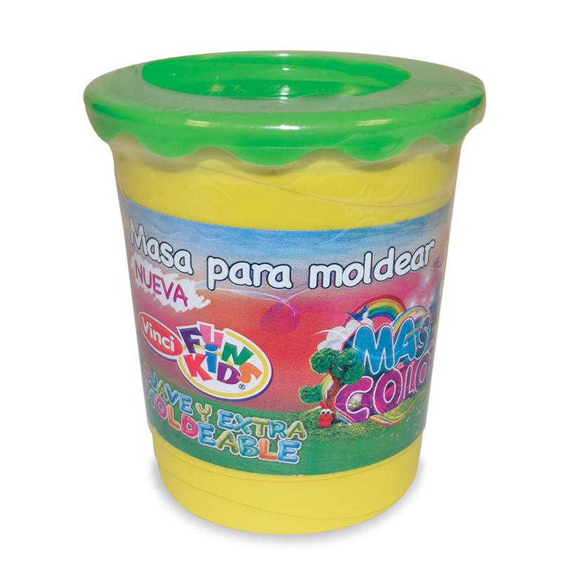 Masa P/Moldear Verde 140 grs Fun Kids Dixon