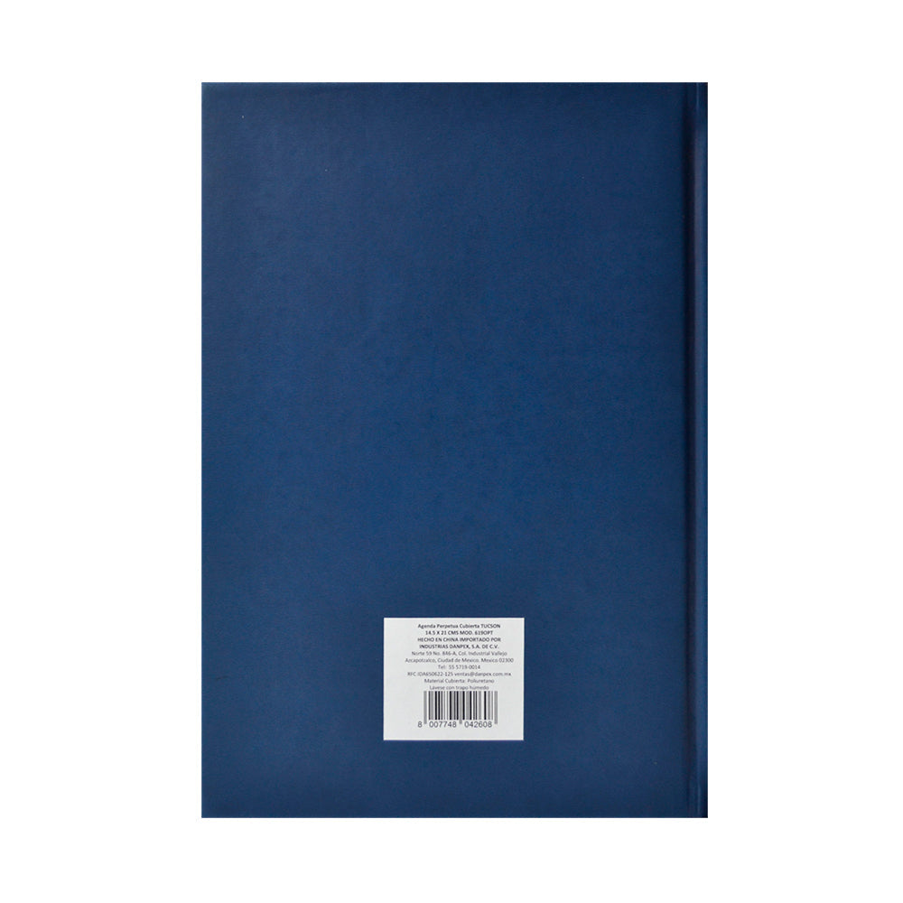 Agenda Perpetua Azul Total Office