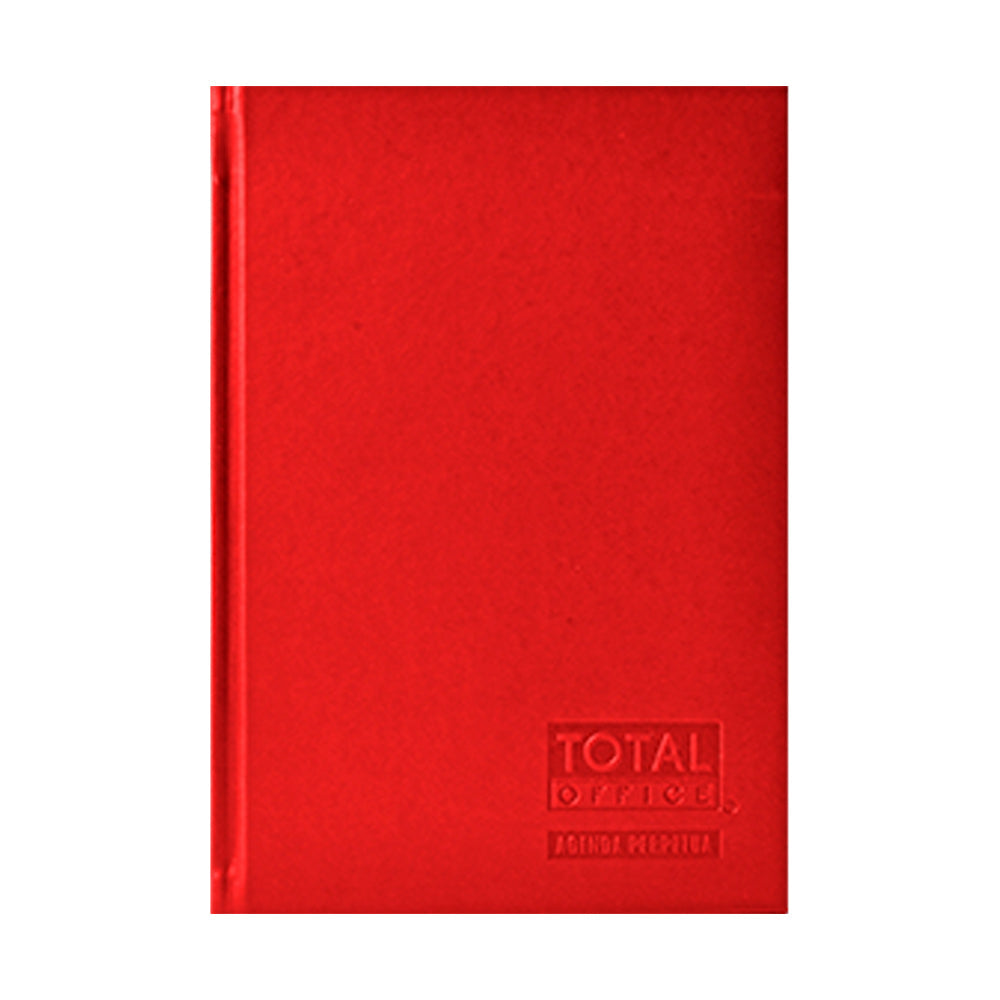 Agenda Perpetua Roja Total Office