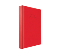 Agenda 2024 Diaria 14.5 x 20.5 cm Caribe Rojo Danpex