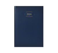 Agenda 2024 Diaria 14.5 x 20.5 cm Malindi Azul Danpex