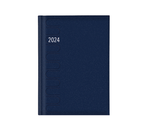 Agenda Diaria 2024 14.5 x 20.5 cm Shot Azul Danpex