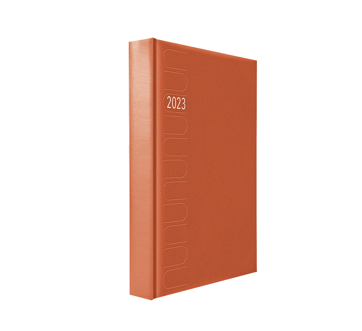 Agenda 2024 Diaria 14.5 x 20.5 cm Shot Naranja Danpex