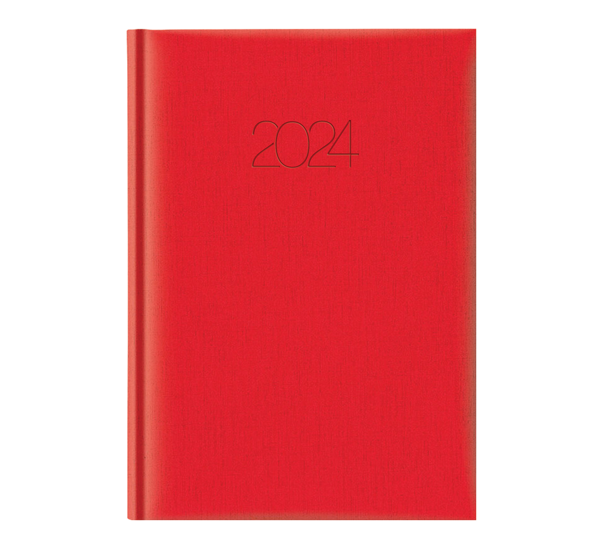 Agenda 2024 Semanal 17 x 24 cm Caribe Rojo Danpex