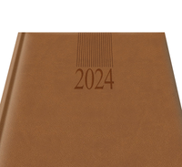 Agenda 2024 Semanal 17 x 24 cm Tucson Miel Danpex