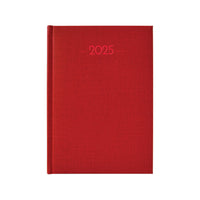 Agenda 2025 Diaria 14.5 x 20.5 Caribe Rojo Danpex