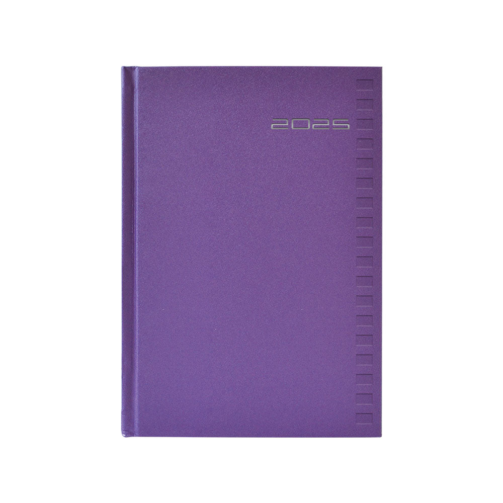 Agenda 2025 Diaria 14.5 x 20.5 Shot Morado Danpex