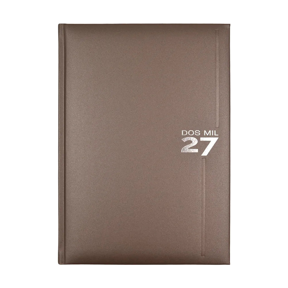Agenda 2027 Diaria 14.5 x 20.5 Shot Cobre Danpex