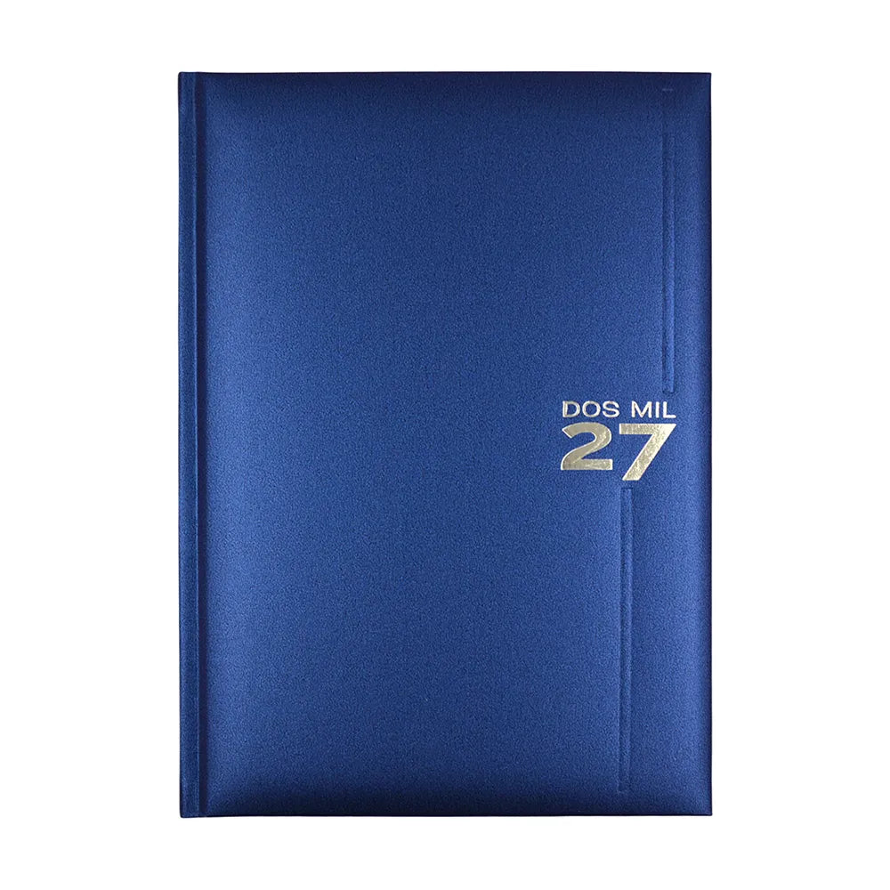 Agenda 2027 Diaria 14.5 x 20.5 Shot Azul Danpex