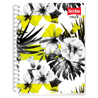 Cuaderno Profesional Doble Arillo Cuadro Grande 100 hjs Natural Scribe