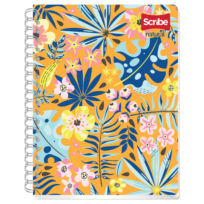 Cuaderno Profesional Doble Arillo Raya 100 hjs Natural Scribe