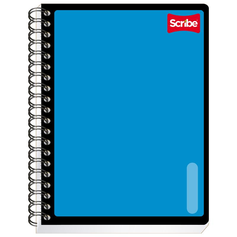 Cuaderno Profesional Doble Arillo Cuadro Grande 100 hjs Serie 3 Scribe