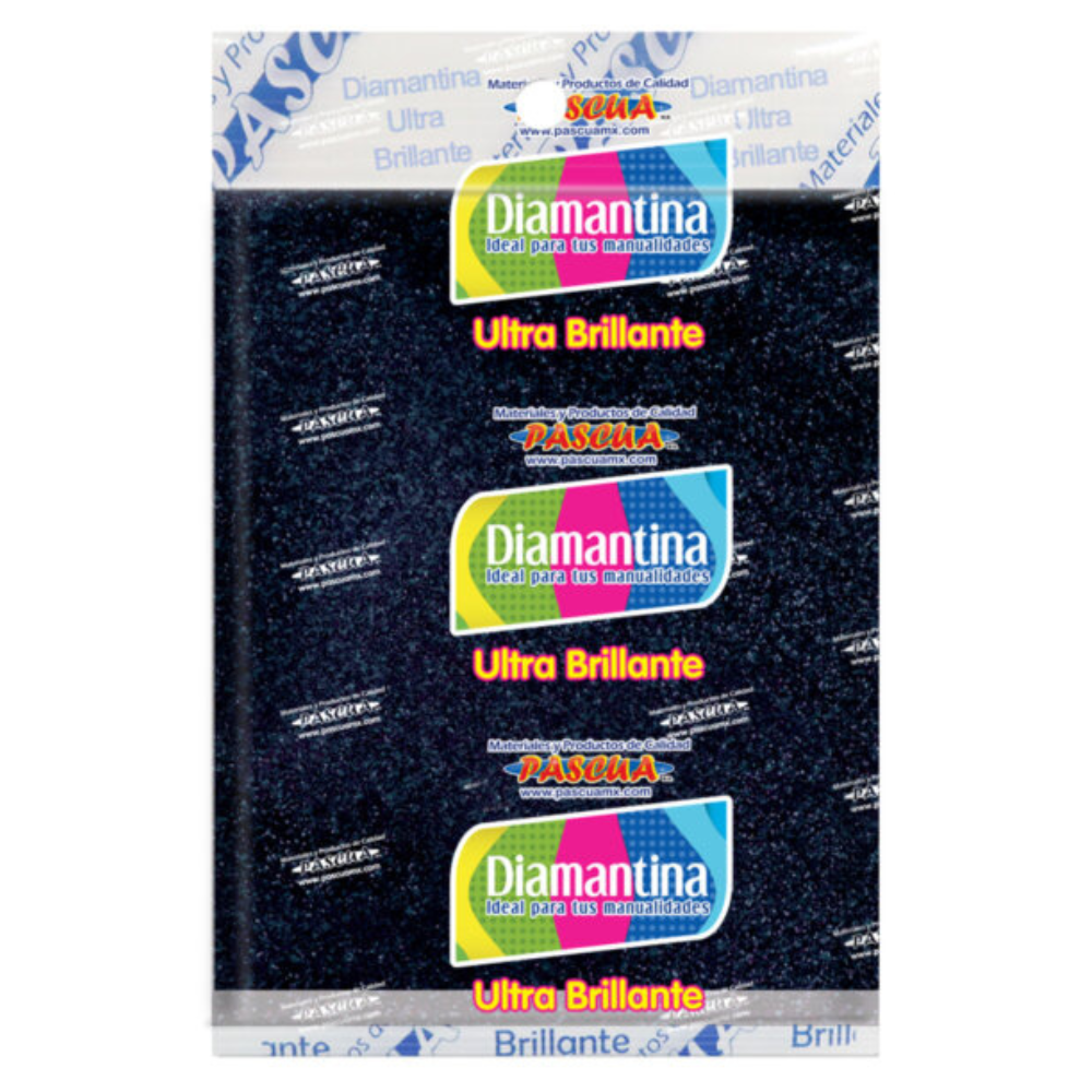 Diamantina Fina Negro 50 grs Pascua