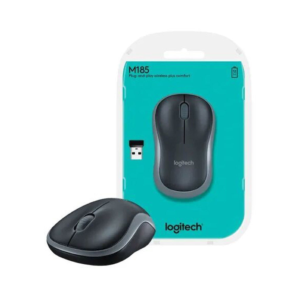 Mouse Inalámbrico M185 Negro Logitech