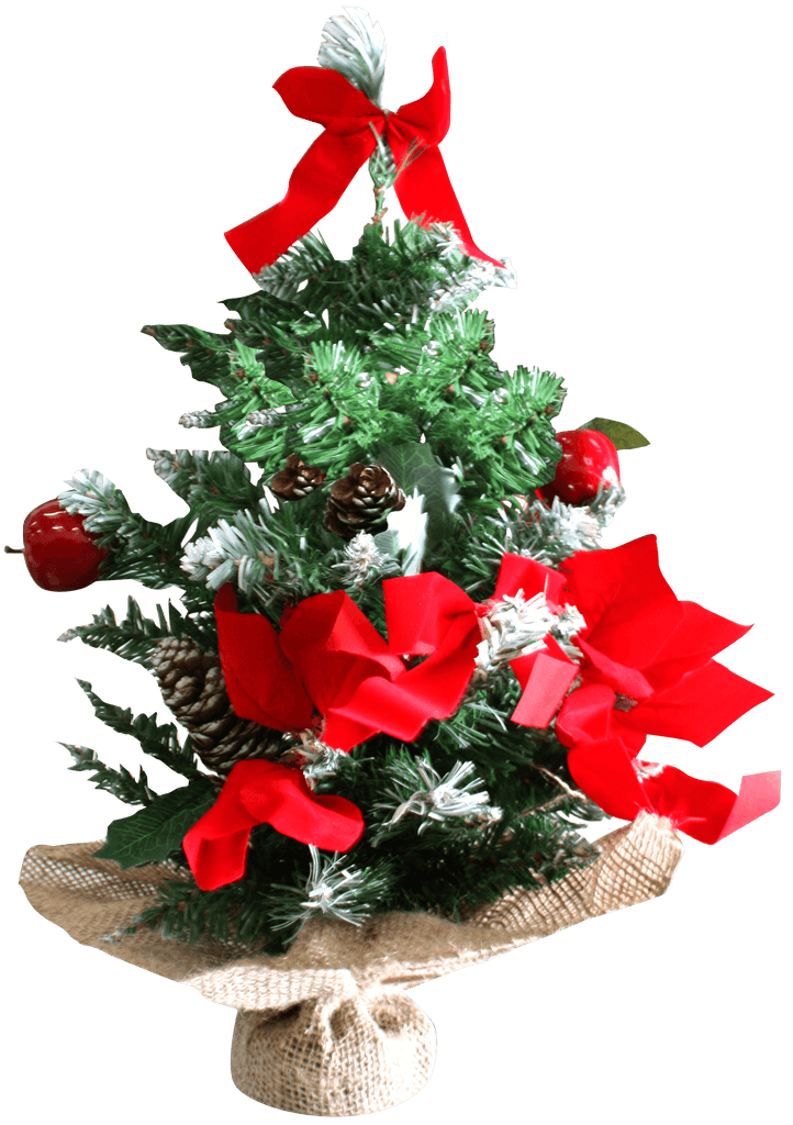 ARBOL NAVIDEÑO DECORADO 60 CM SS712-45