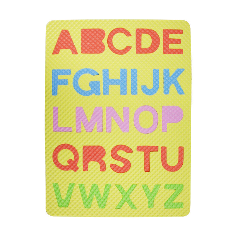 Planilla Foamy Abecedario 16 x 21.5 cm Letters Total School