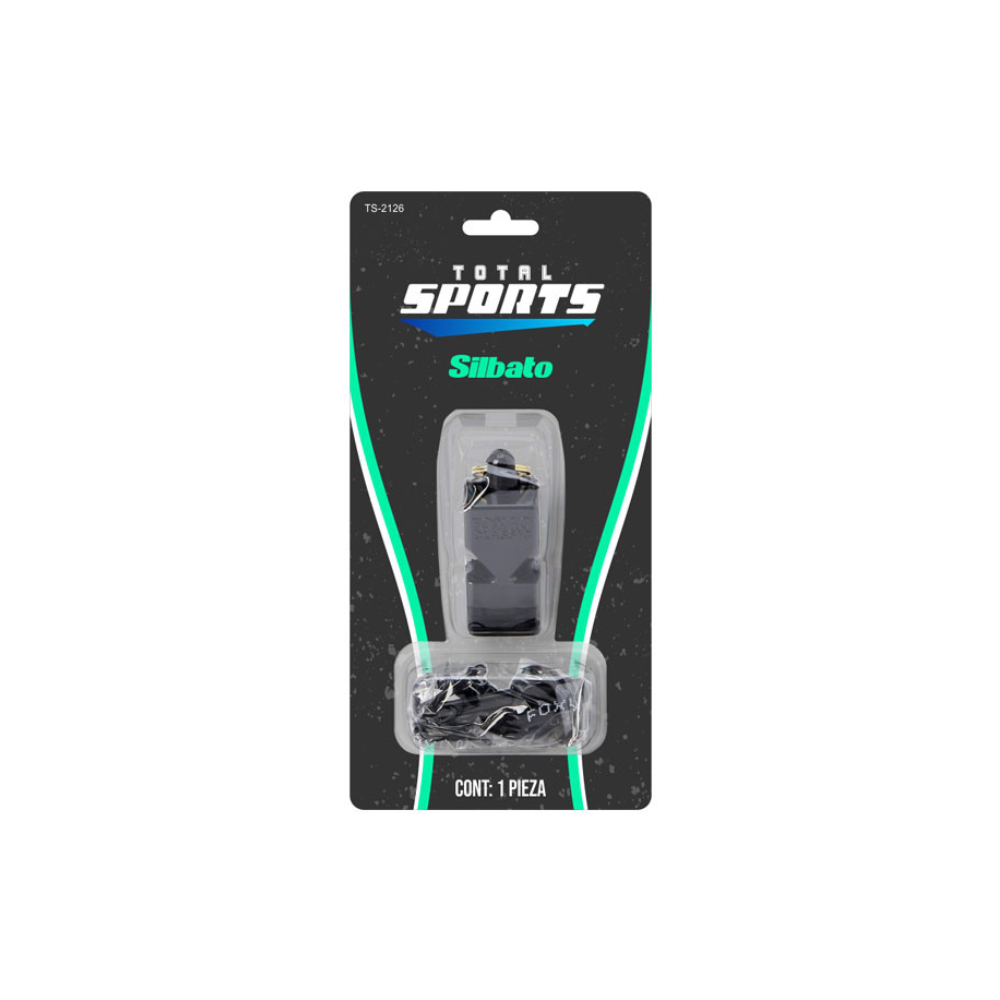 Silbato de Plástico Varios Colores Total Sports