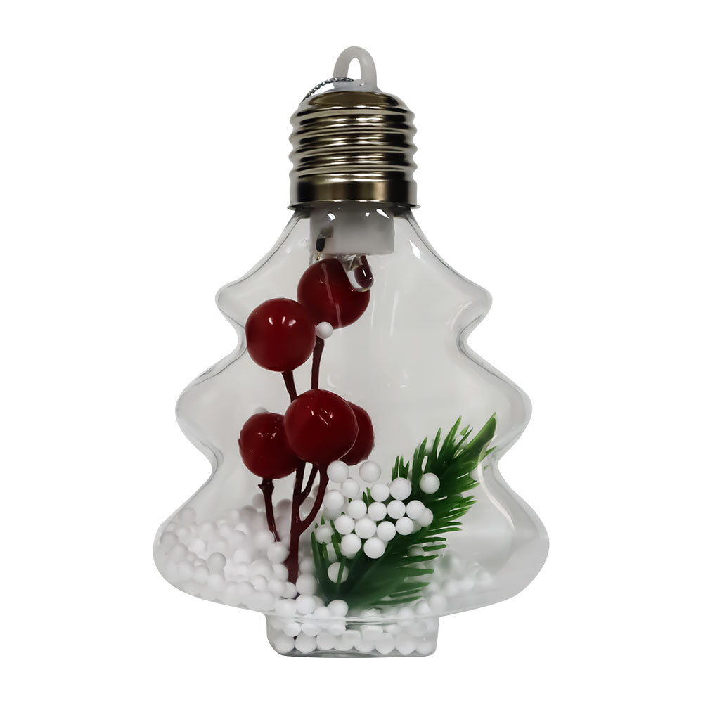 ESFERA BRILLANTE NAVIDEÑA PLASTICO CAMPANA VARIOS MODELOS ITRADE 44-2488 & 2497